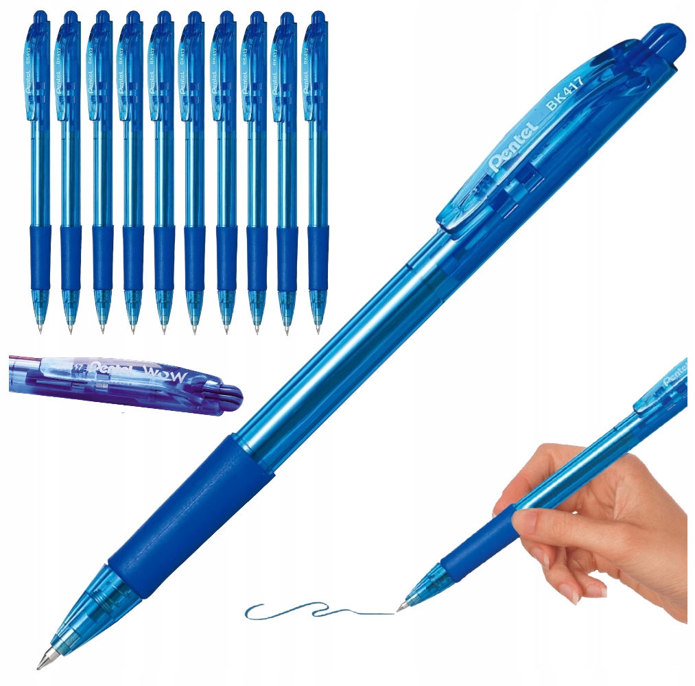 

Zestaw długopis automatyczny Pentel Wow 10 szt.