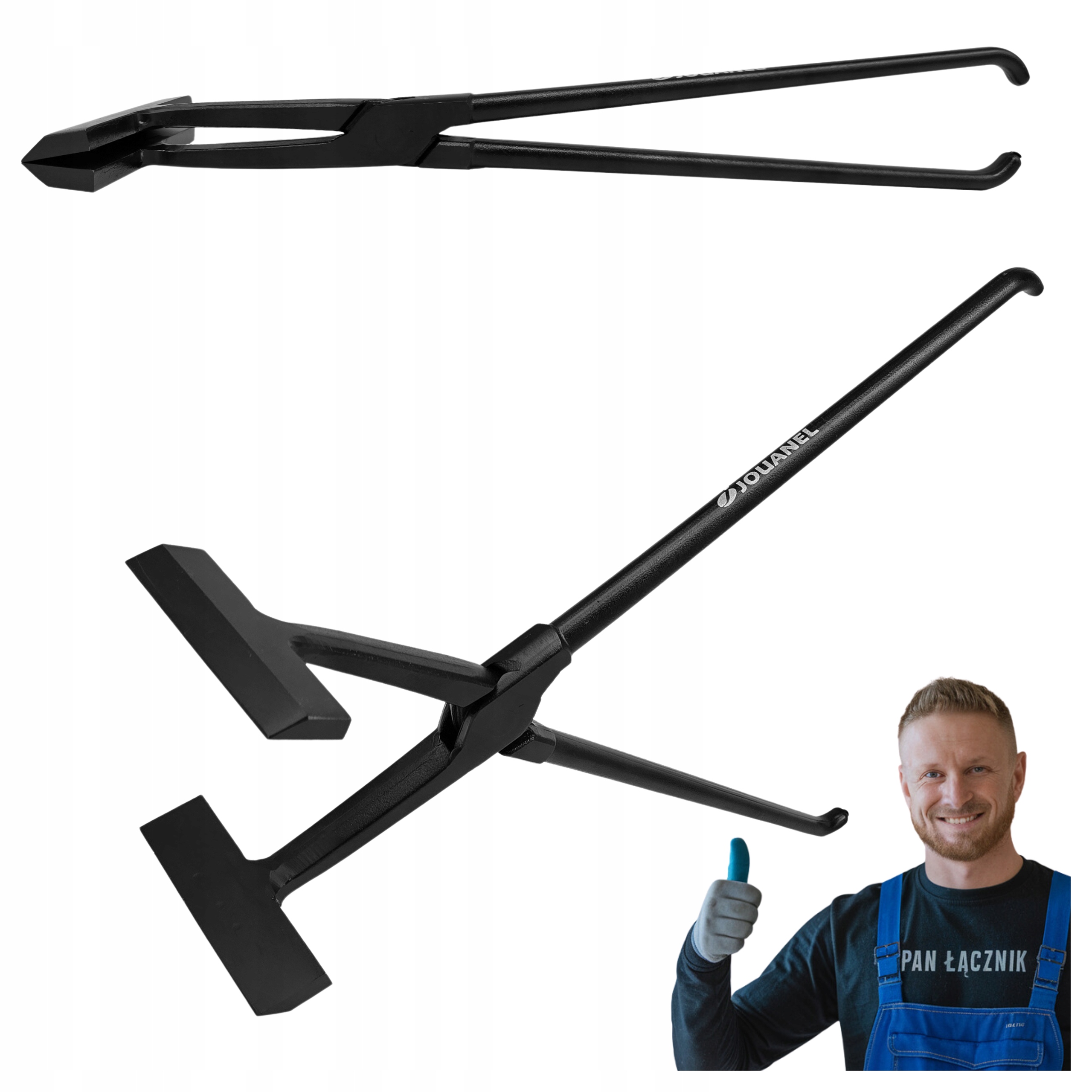 Kleště Klempířské široké 120 mm Hloubka 125 mm Dlouhé Jouanel