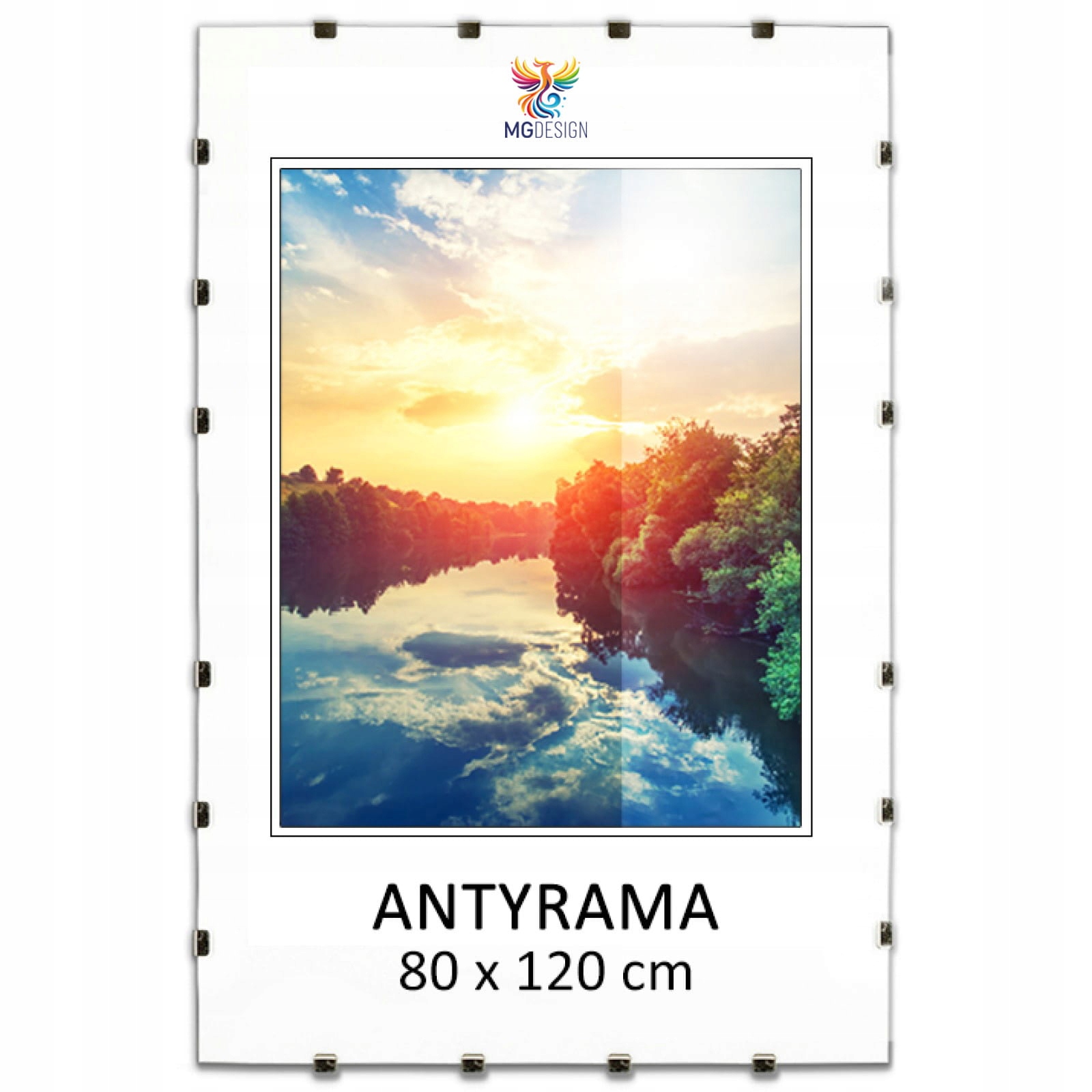 Antyrama Postergaleria plexi 80x120 cm