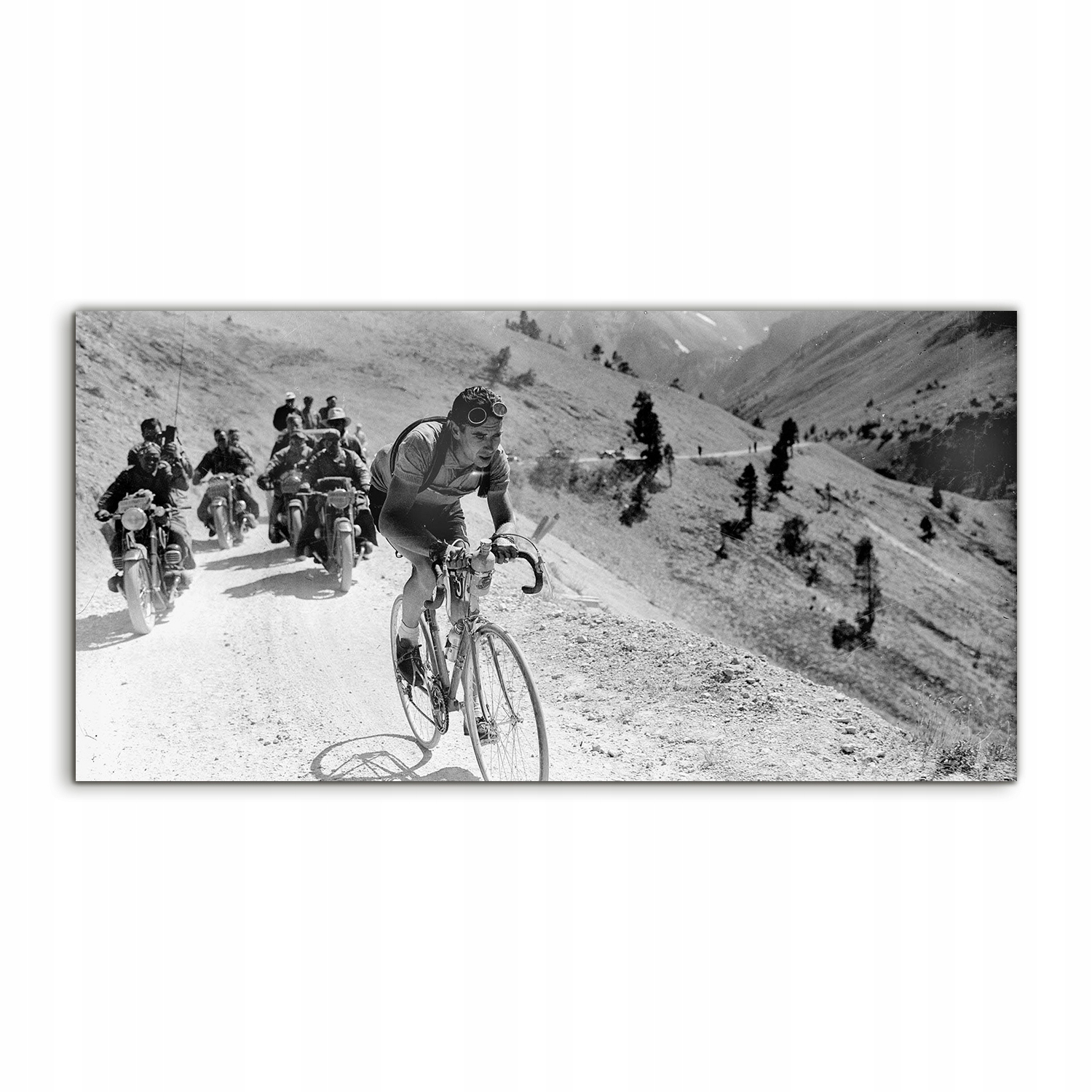 

Obraz akryl 140x70 na prezent Rower Tour De France