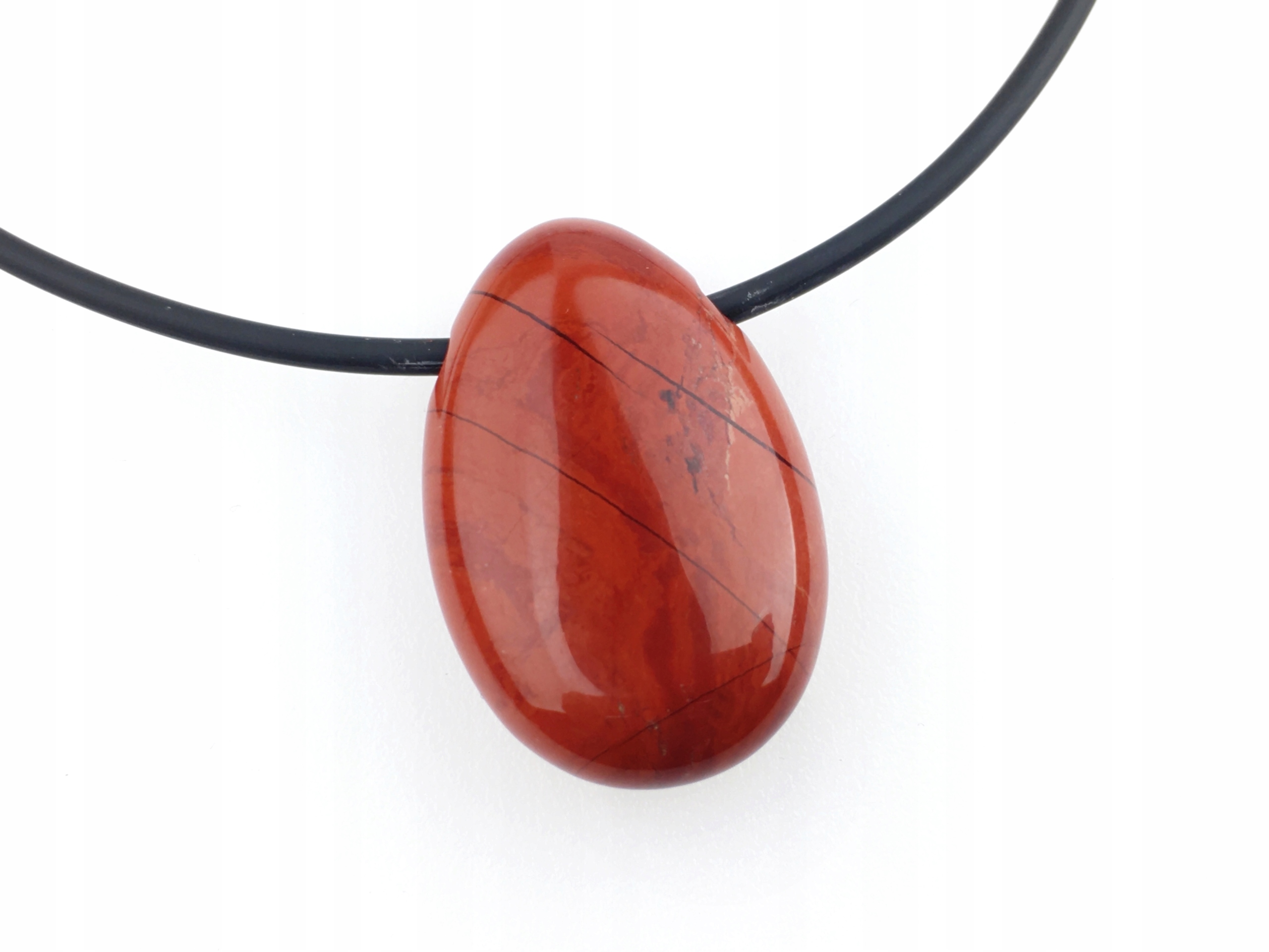 

wisiorek zawieszka amulet kamień jaspis czerwony