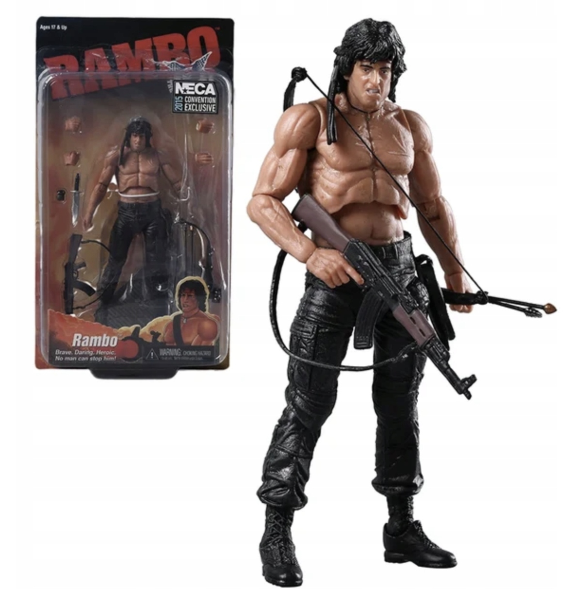 Figurka John Rambo První krev Sylvester Stallone 19 Cm pohyblivá