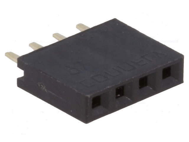 

Gniazdo Ps do druku 4 pin do listew Ph 2.54 - 2szt