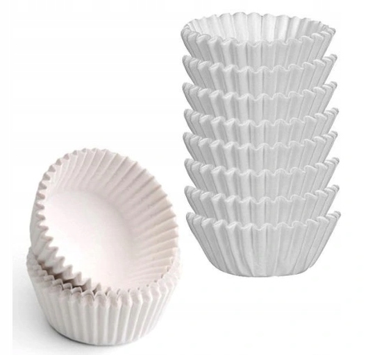 

Mini Papilotki Foremki Tescoma Białe 4 cm 200szt