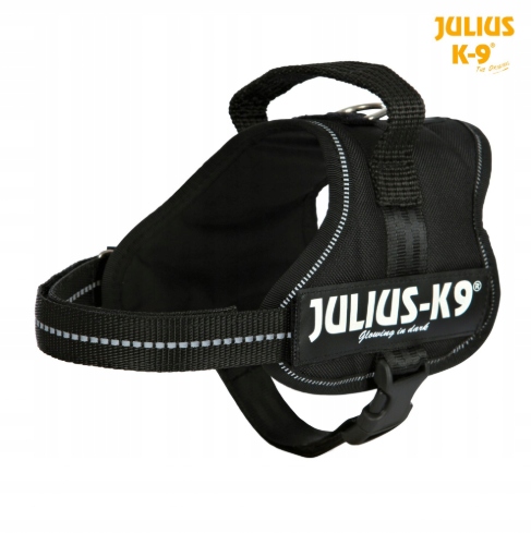 

Szelki Julius-K9 Mini dla młodych psów M; Czarny