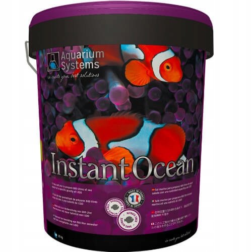 Mořská Sůl Do Instantního Akvária Oceán Solanka Základní Náhrada 20 Kg