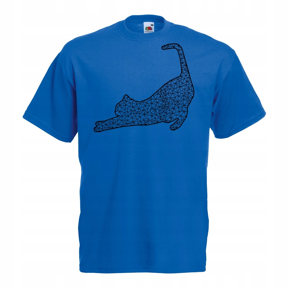 

Koszulka kot kociak kociara kociarz XL niebieska