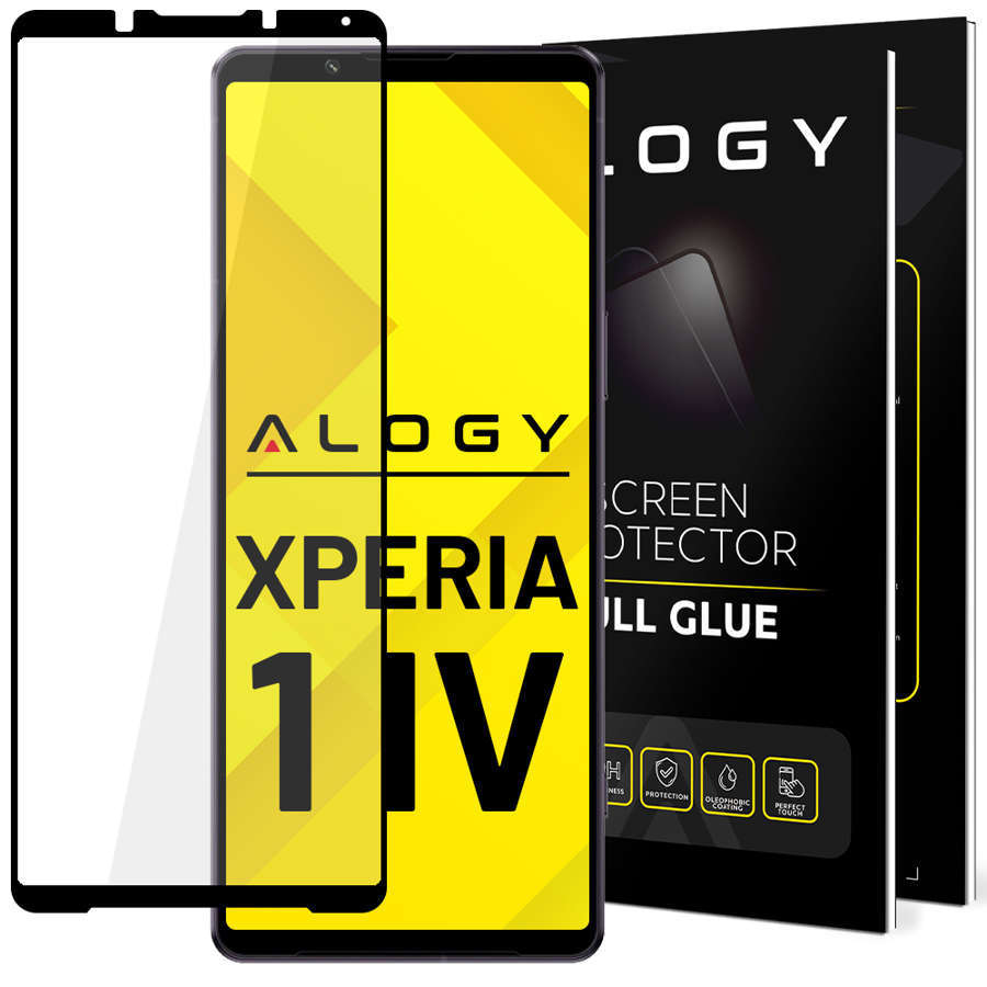 

Szkło 9H Full Glue Alogy Ekran Do Sony Xperia 1 IV
