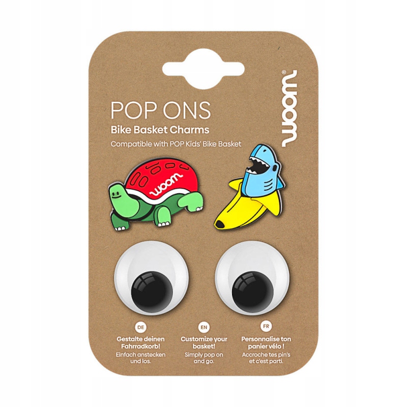 Przypinki woom POP ONS tropical fun