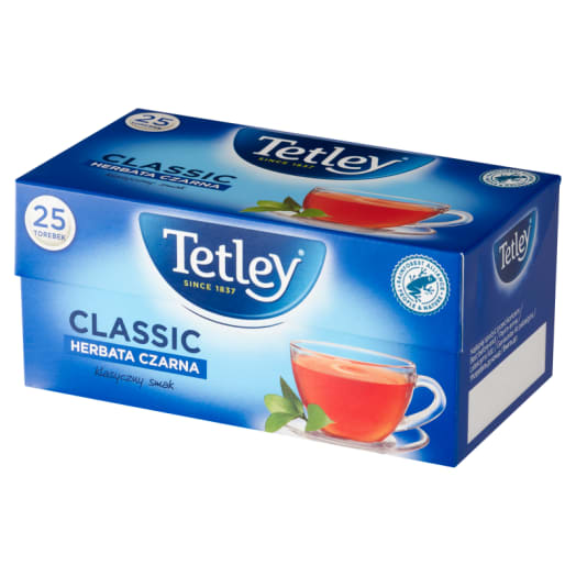 Levně Tetley Classic Čaj Černý 25 sáčků ex.