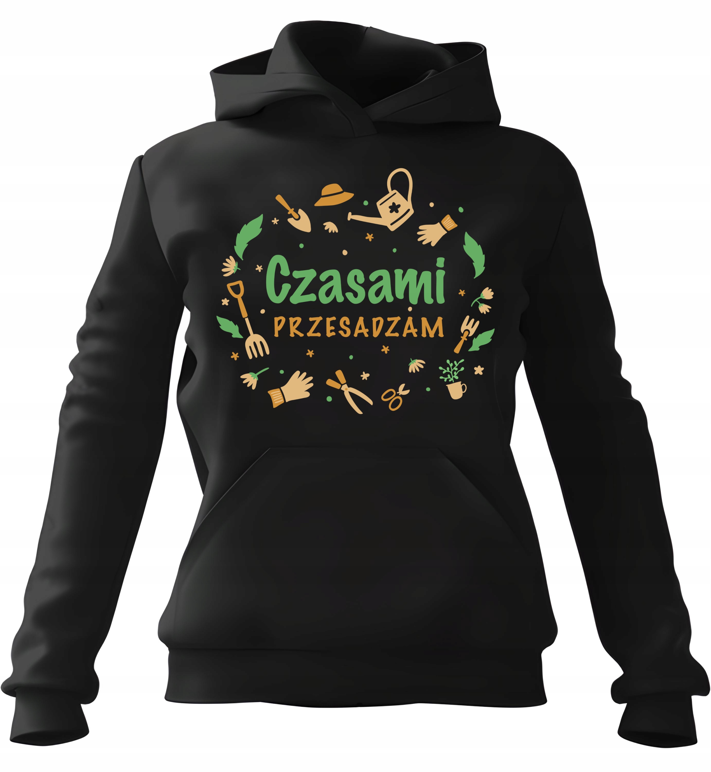 s kapucí mikina s Mikina Někdy to přeháním, černá, XL