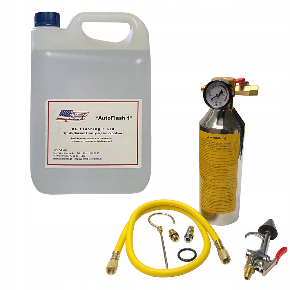 Sada Na Oplachovanie Klimatizačného Systému Tekutina 5 L