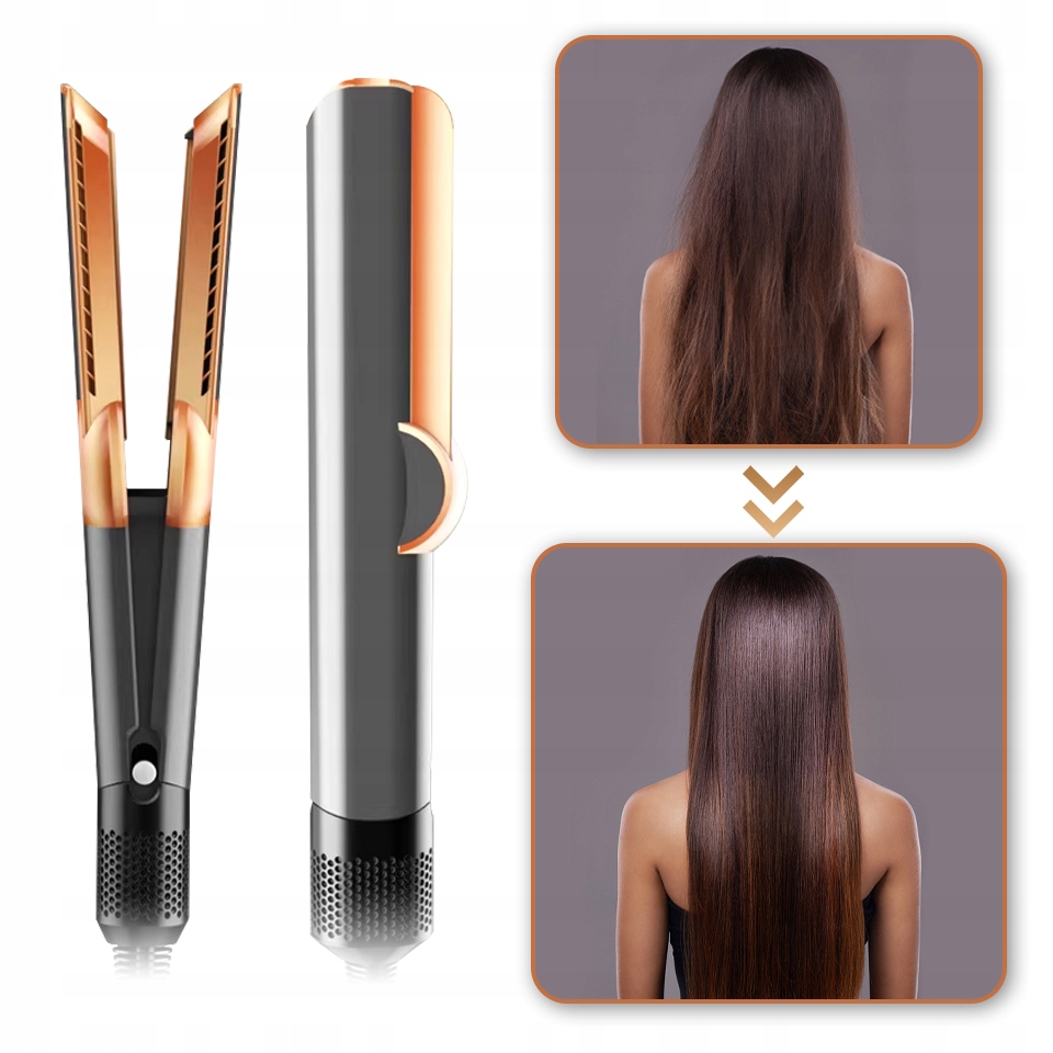 Žehlička S Možnosťou Mokrého Sušenia, Vzduchová Žehlička Na Mokré Vlasy