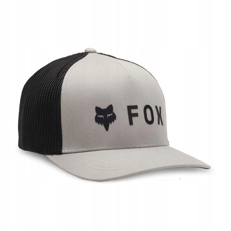 Kšiltovka Fox Absolute Flexfit Steel Grey šedá Bonus