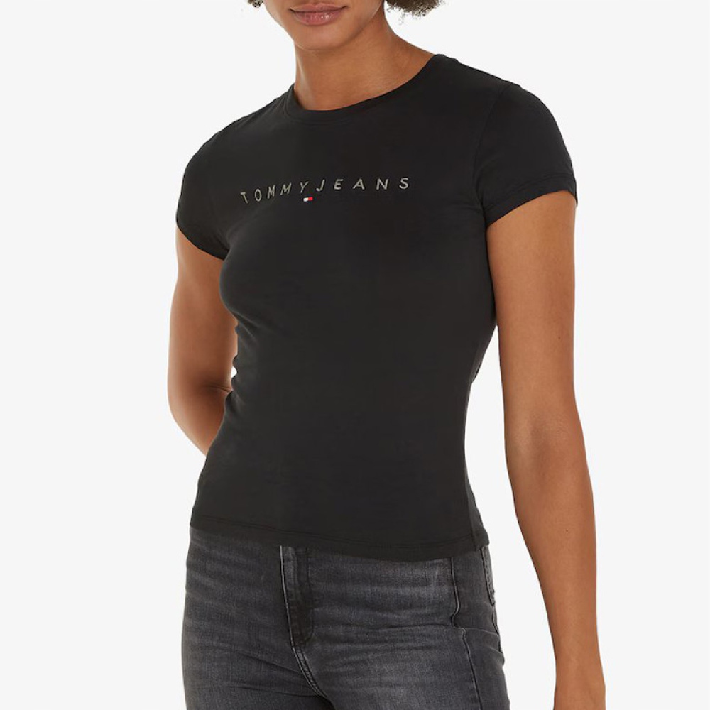 Dámské tričko s kulatý výstřihem Tommy Jeans, velikost Xs