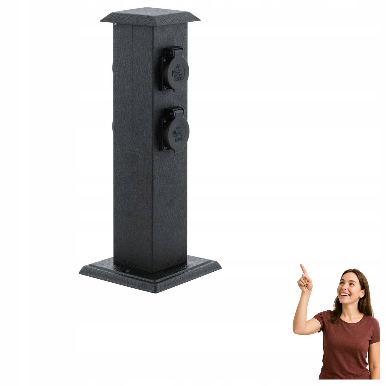 Vonkajší napájací stĺpik Park 4 93426 Eglo