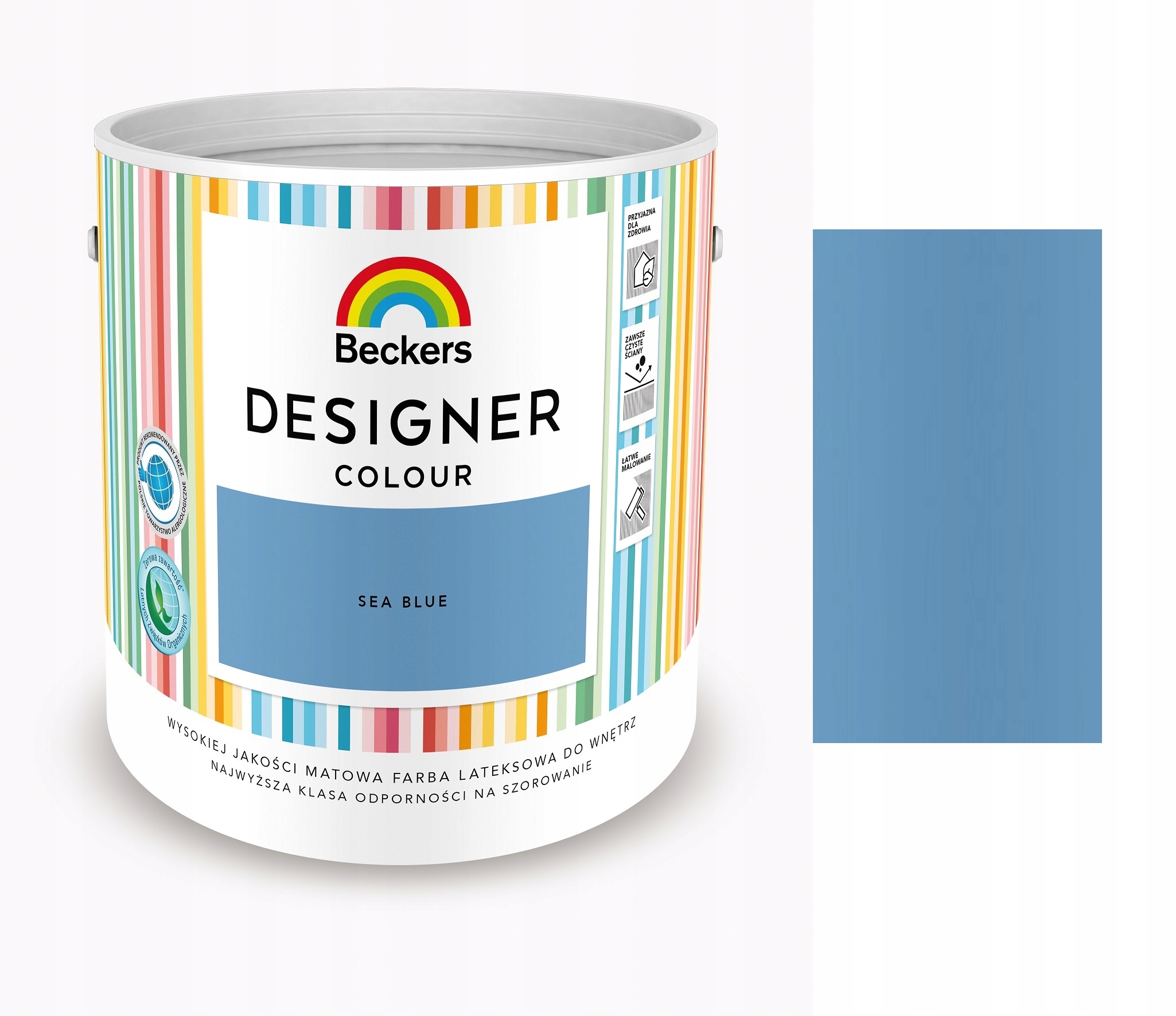 Beckers Farba Designer Colour Sea Blue 2.5L