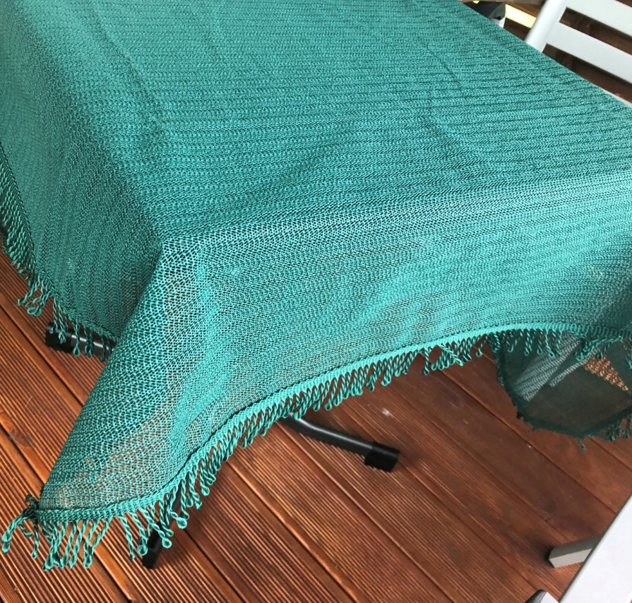 OBRUS OGRODOWY PIANKOWY PIANKA PROSTOKĄTNY na TARAS ZEWNĄTRZ OLDMAN 130x160 Marka inna