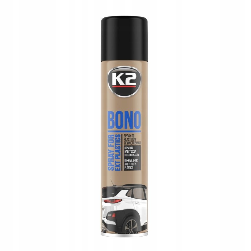 

K2 Bono Nabłyszcza Plastik Gumę Winyl Spray 300ml