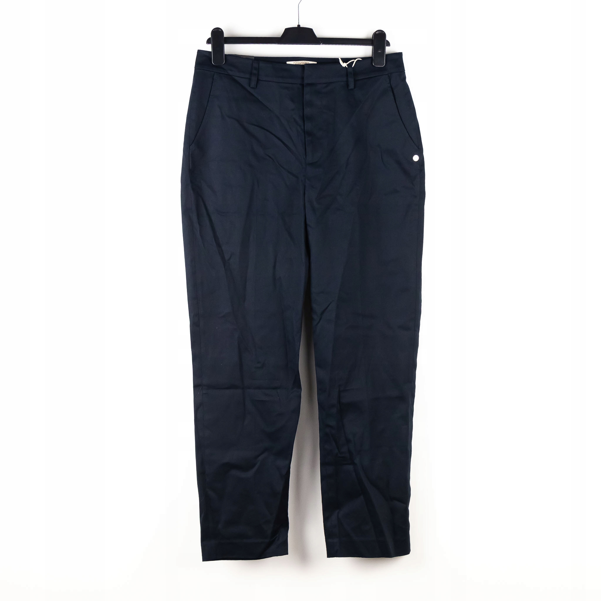Pánské Kalhoty Scotch&soda Abott Tmavě Modré Elegantní Chinos 29/32
