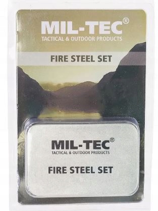 KRZESIWO MAGNEZOWE TURYSTYCZNE MILITARNE Do Rozpalania Ognia + ROZPAŁKA Cechy dodatkowe wodoodporne