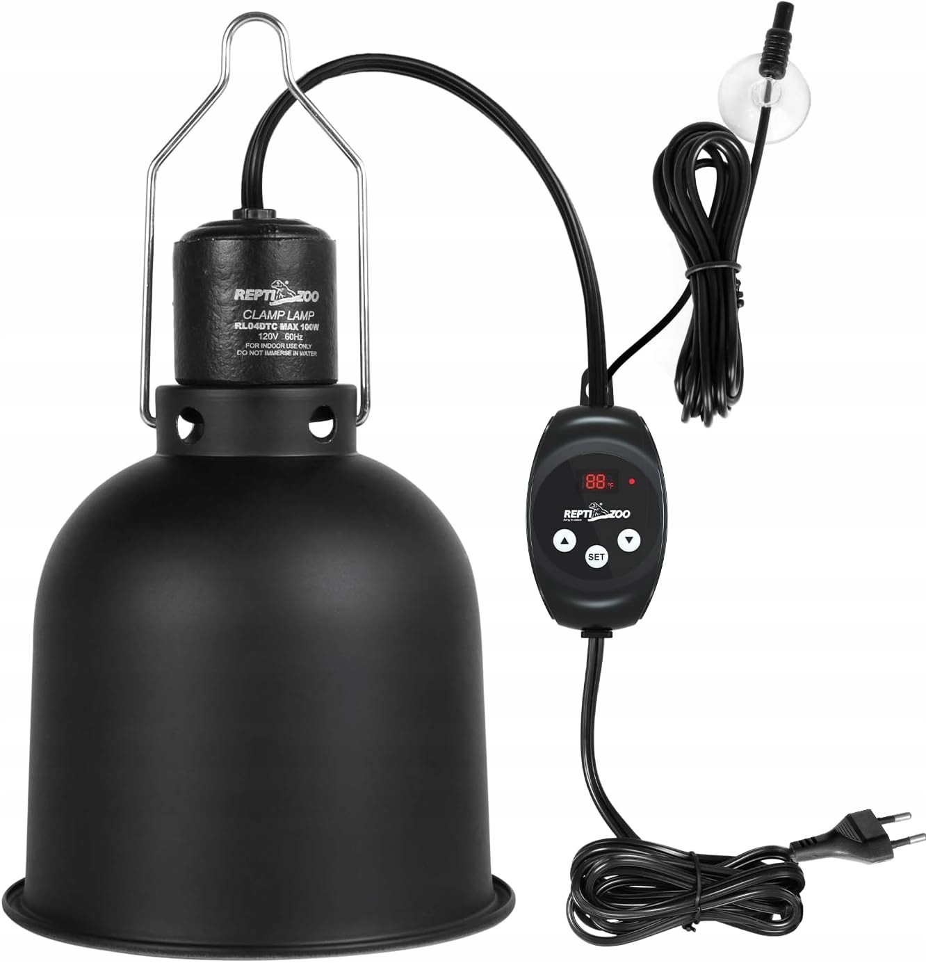 Levně Lampa Do Terária S Termostatem Dimming, Přesné Ovládání Tepla Led