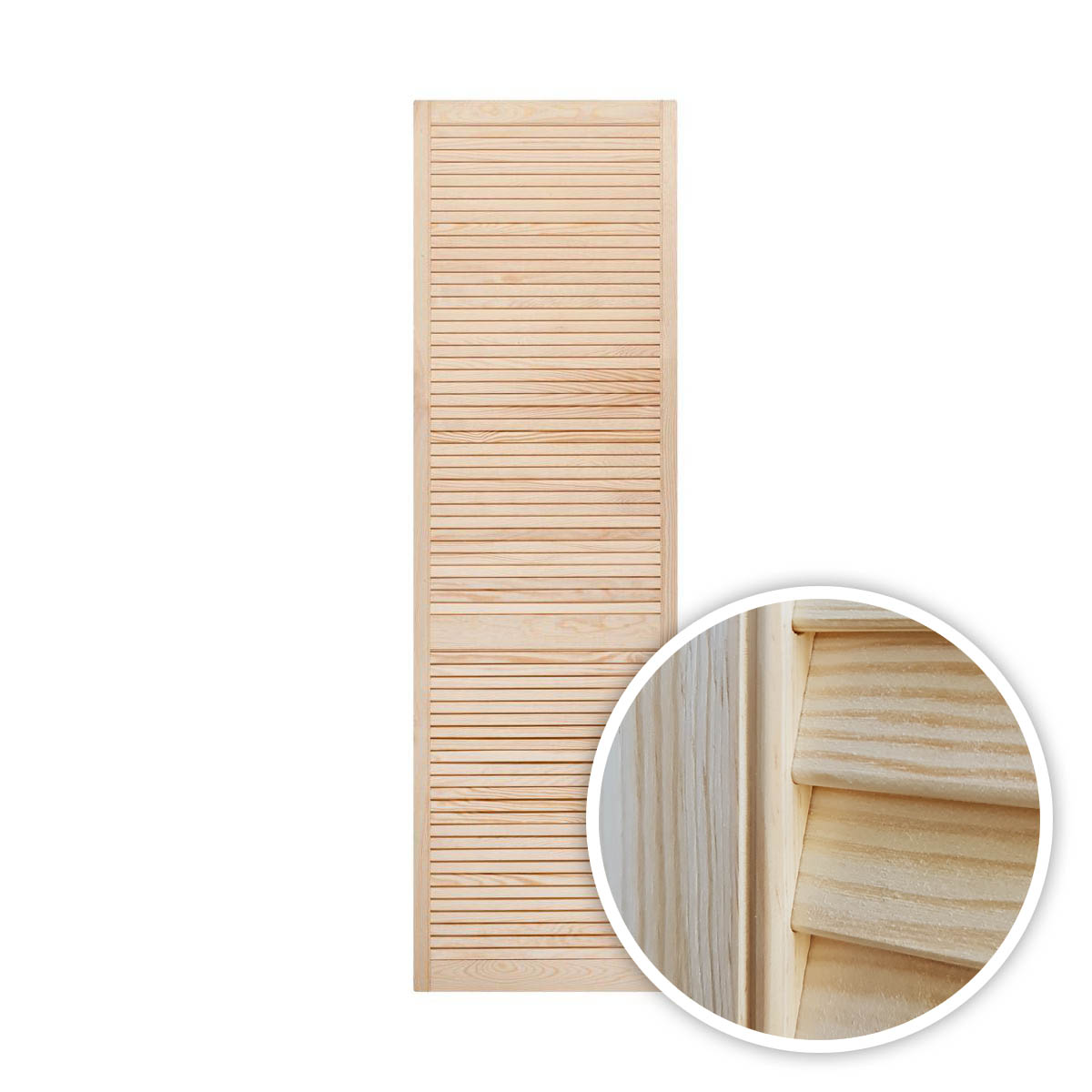 

Drzwiczki ażurowe 59,4cm x 201,3cm front