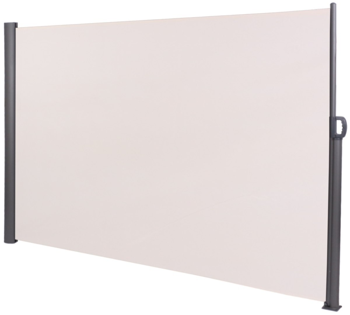 Paraván 180 x 300 cm z polyesteru, krémový
