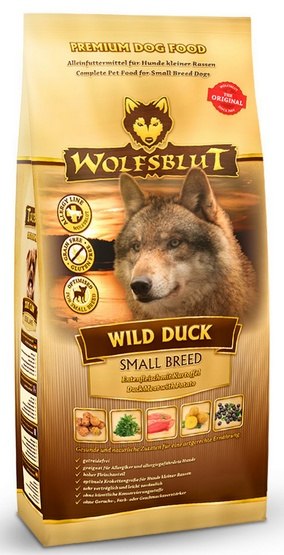 Wolfsblut Dog Wild Duck Small – kachna a batáty 2 kg