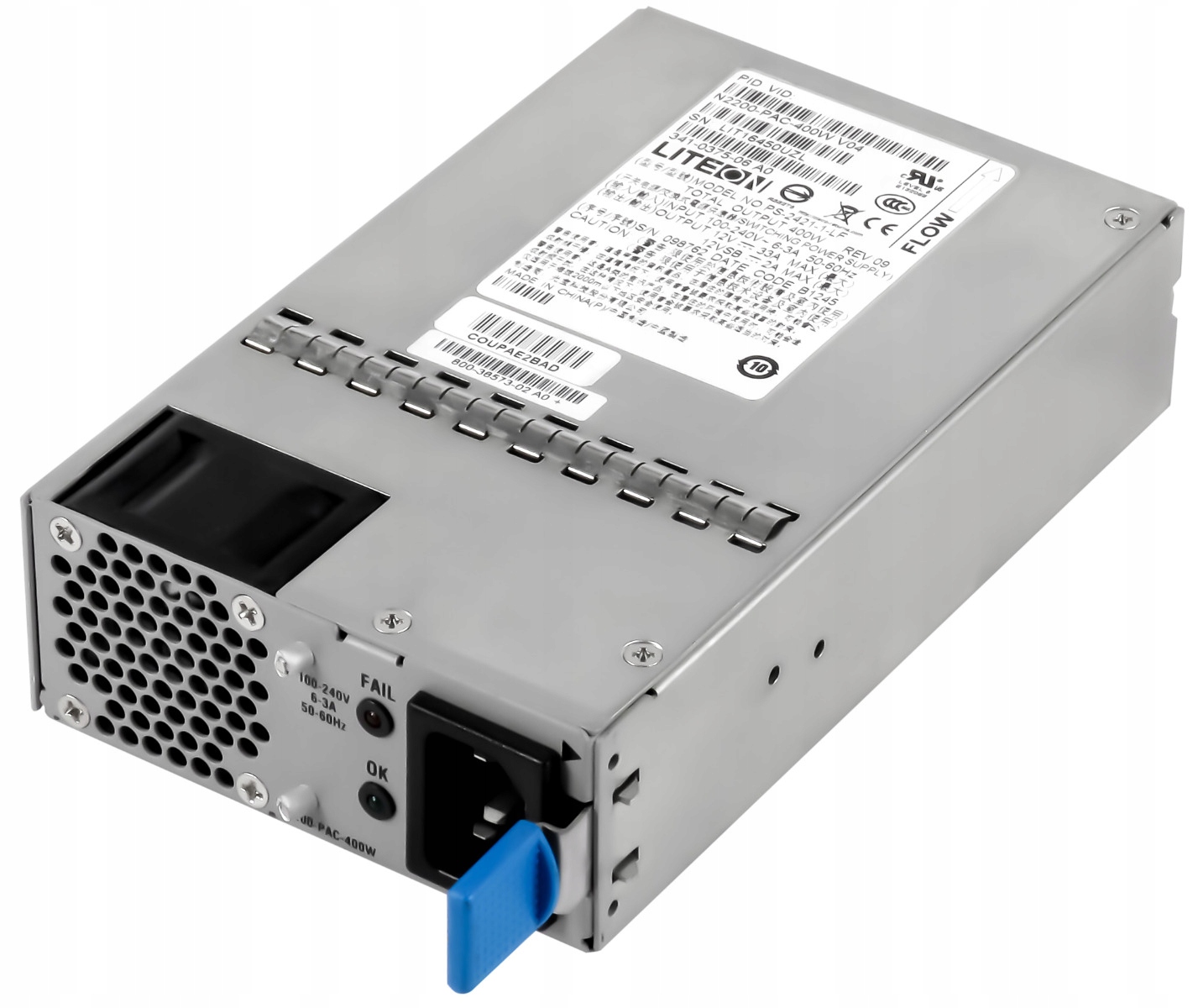 Cisco N2200-PAC-400W V04 400W 341-0375-06 A0 PS-2421-1-LF