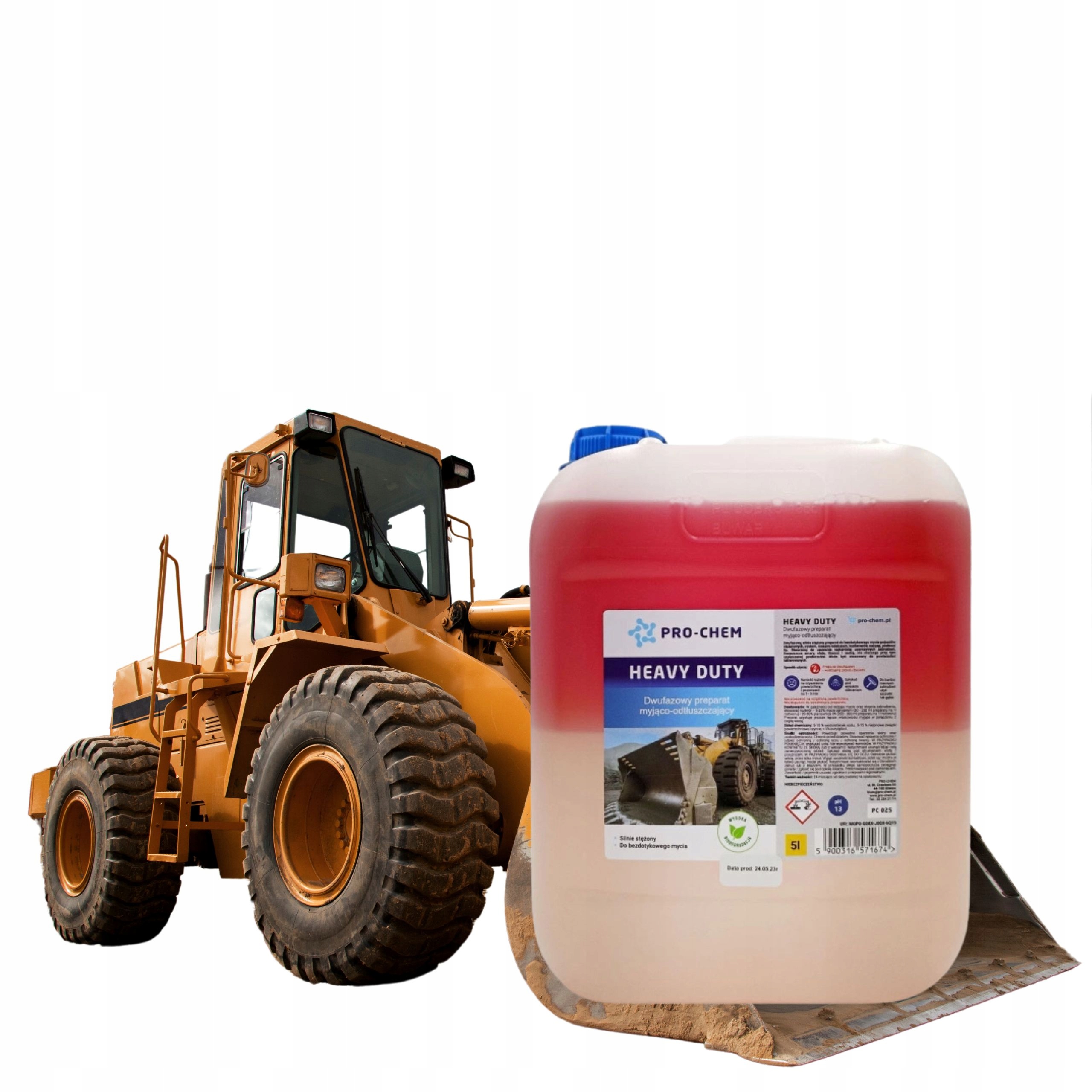 Środek Do Mycia Ciężarówek, Cystern, Kontenerów. Heavy Duty 5 L Pro-chem