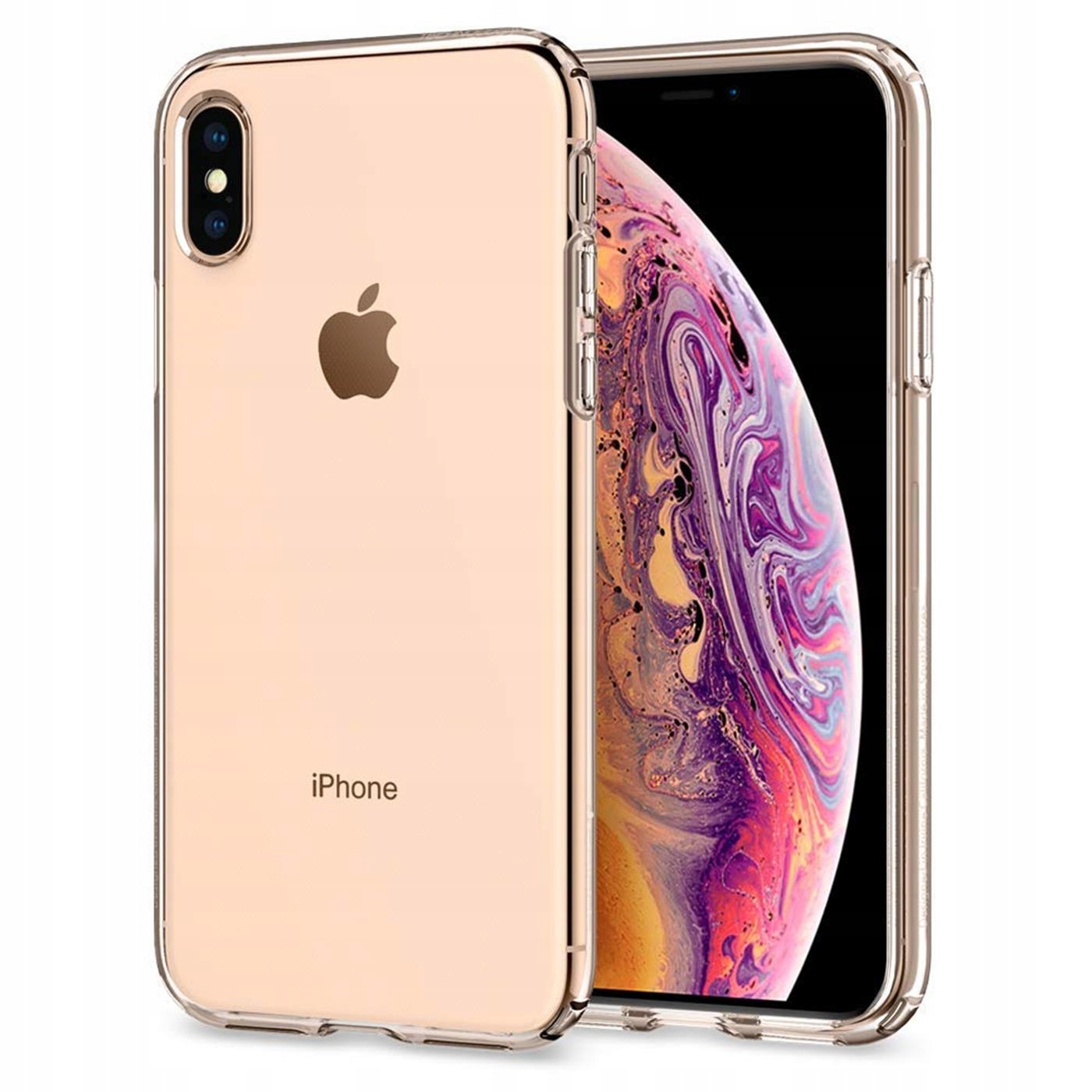 

Etui Przezroczyste +szkło 5D do Iphone X Clear 2MM