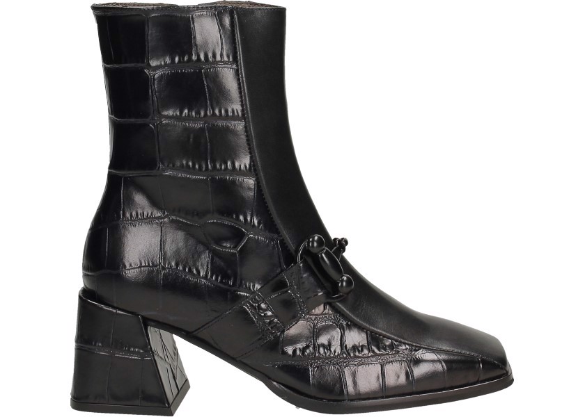 Wonders Kotníkové Boty H-4340 37 Iseo/Croco Negro