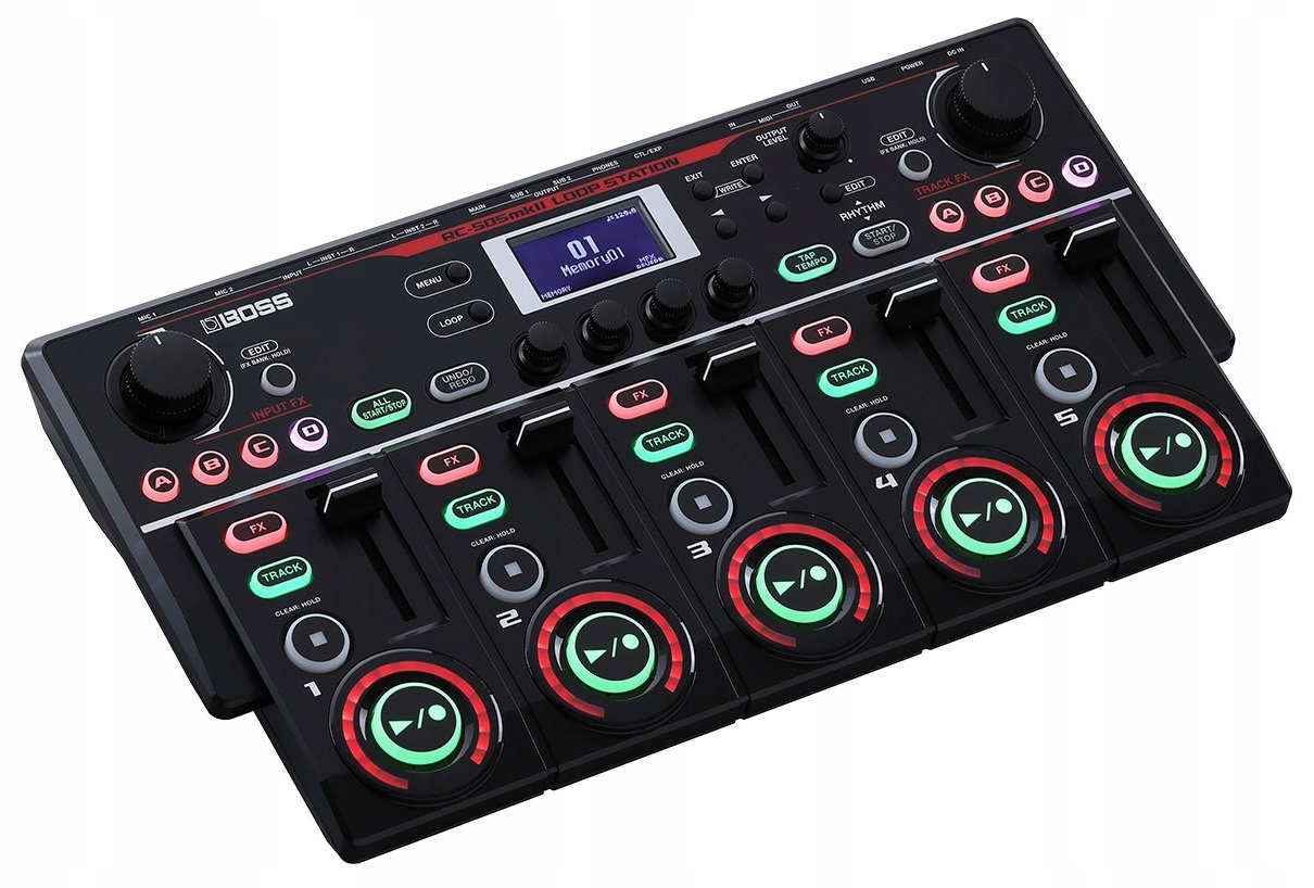 ギター BOSS RC-50   LOOP STATION Boss RC 50 Looper Demo - YouTube