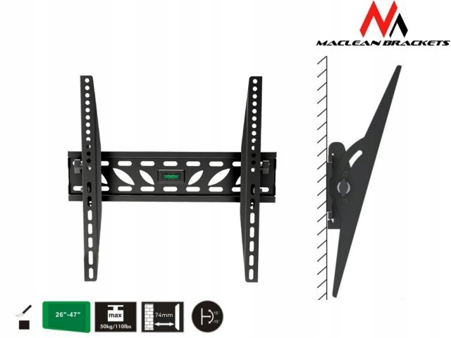 UCHWYT ŚCIENNY DO TELEWIZORA LCD MC-579B Maclean Marka Maclean