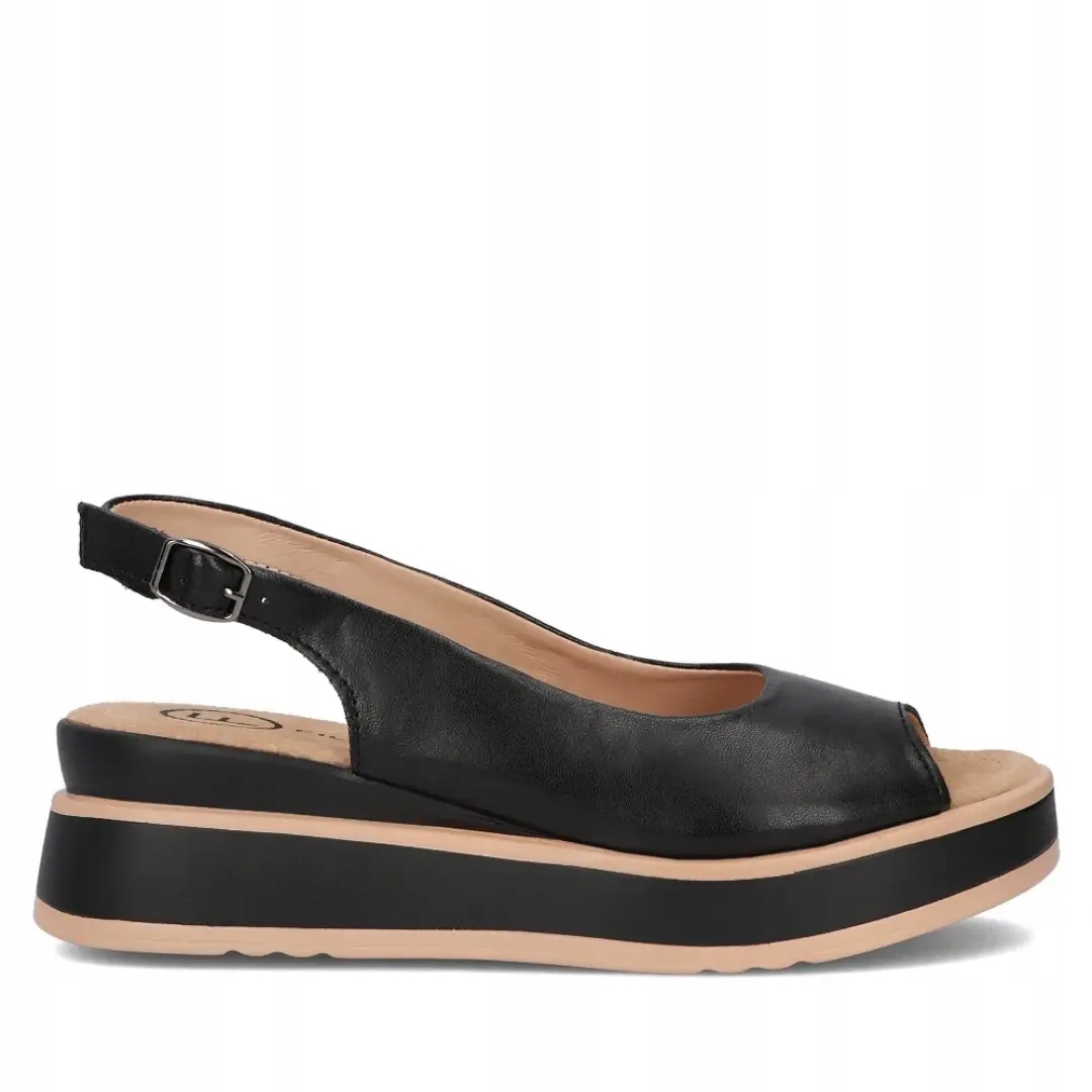 Dámské sandály Filippo DS6153/25 Bk černé Velikost 40, Černá barva