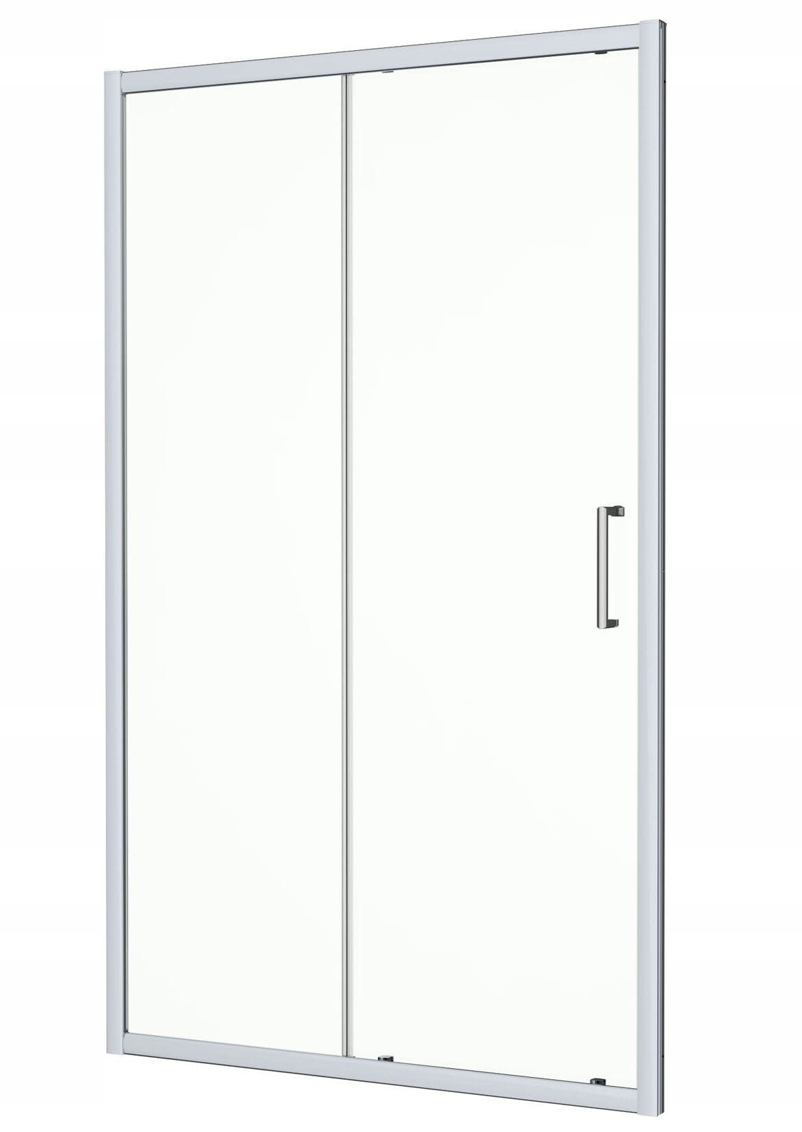 Sprchové dveře 150 cm do výklenku Indes Kleo chrom stříbrné EasyClean