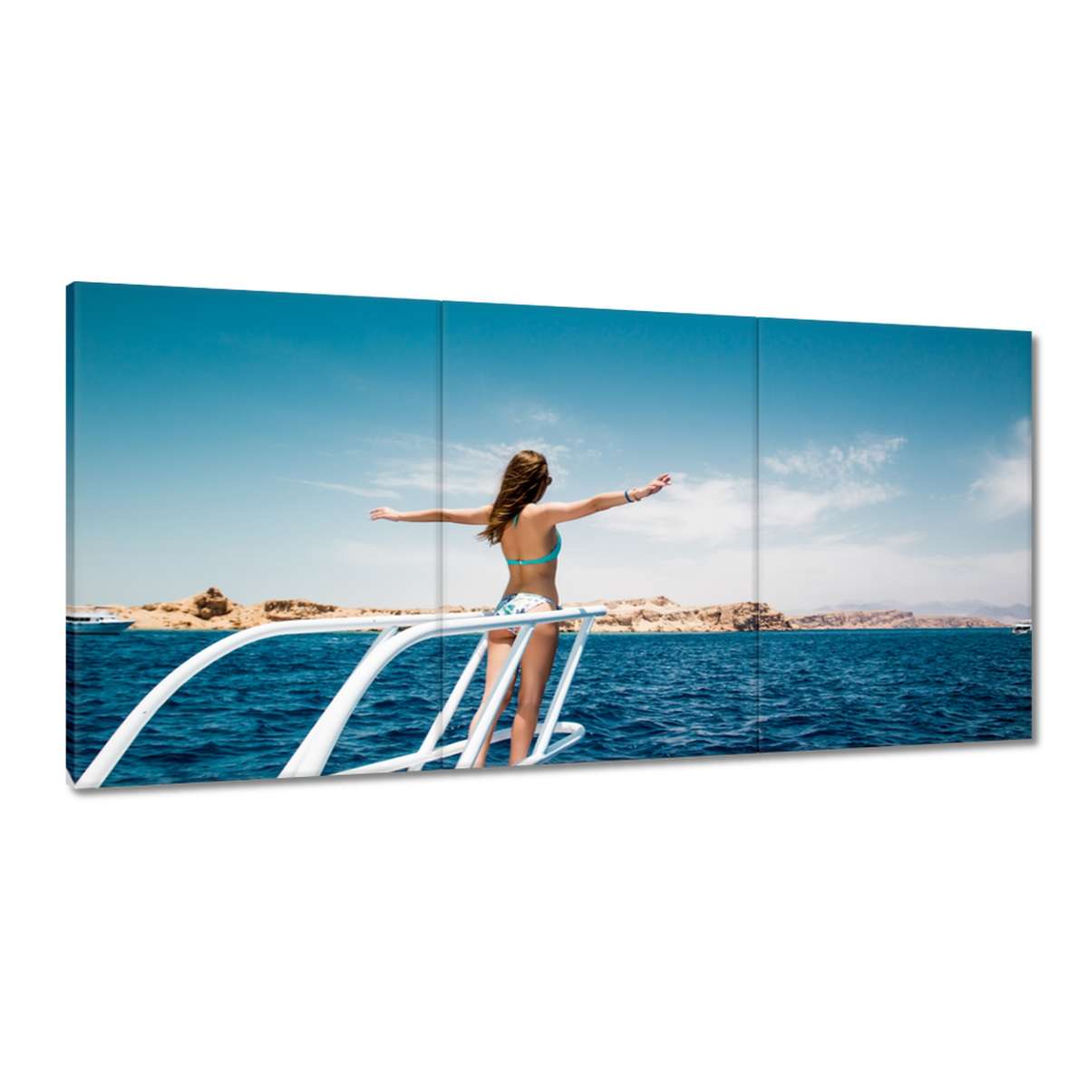 Obrazy 120x60 Výlet po mořích