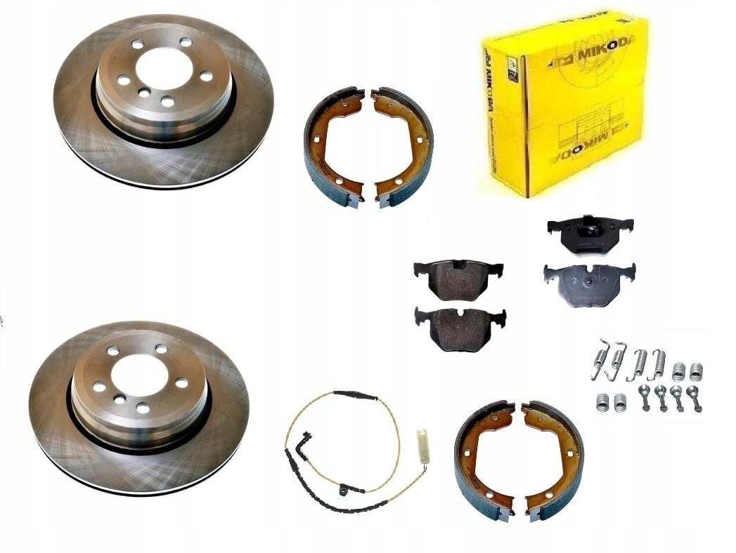 Kotouče Čelisti Senzor Bmw 7 E65 E66 E67 Zadní Sada 324MM