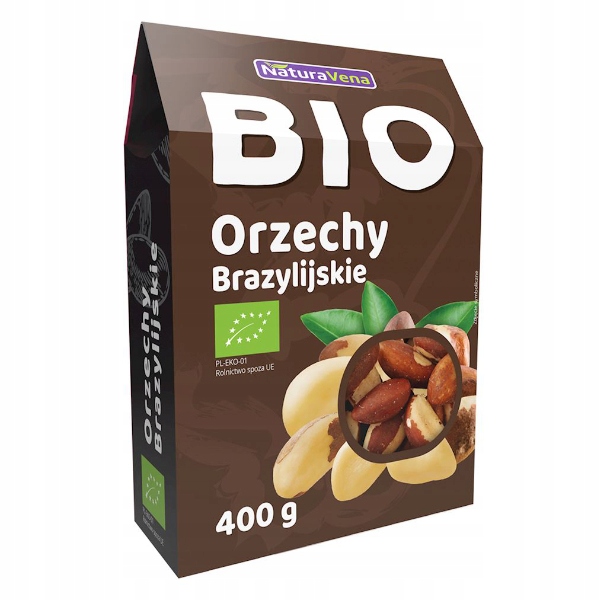 Brazilské ořechy Bio 400 g NaturaVena