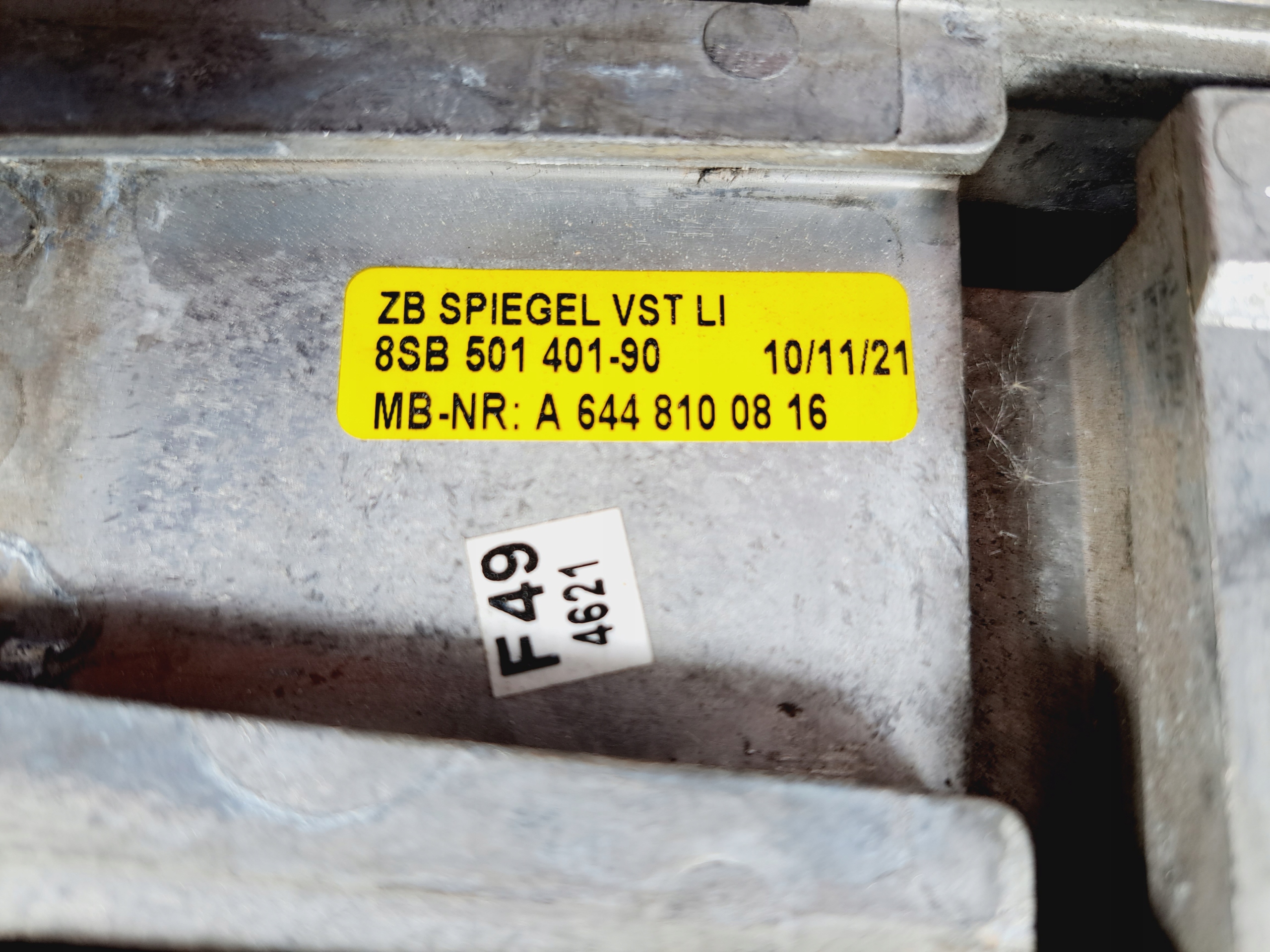 MERCEDES CITARO Lusterko Lewe A6448100816 Tryb pracy elektryczny