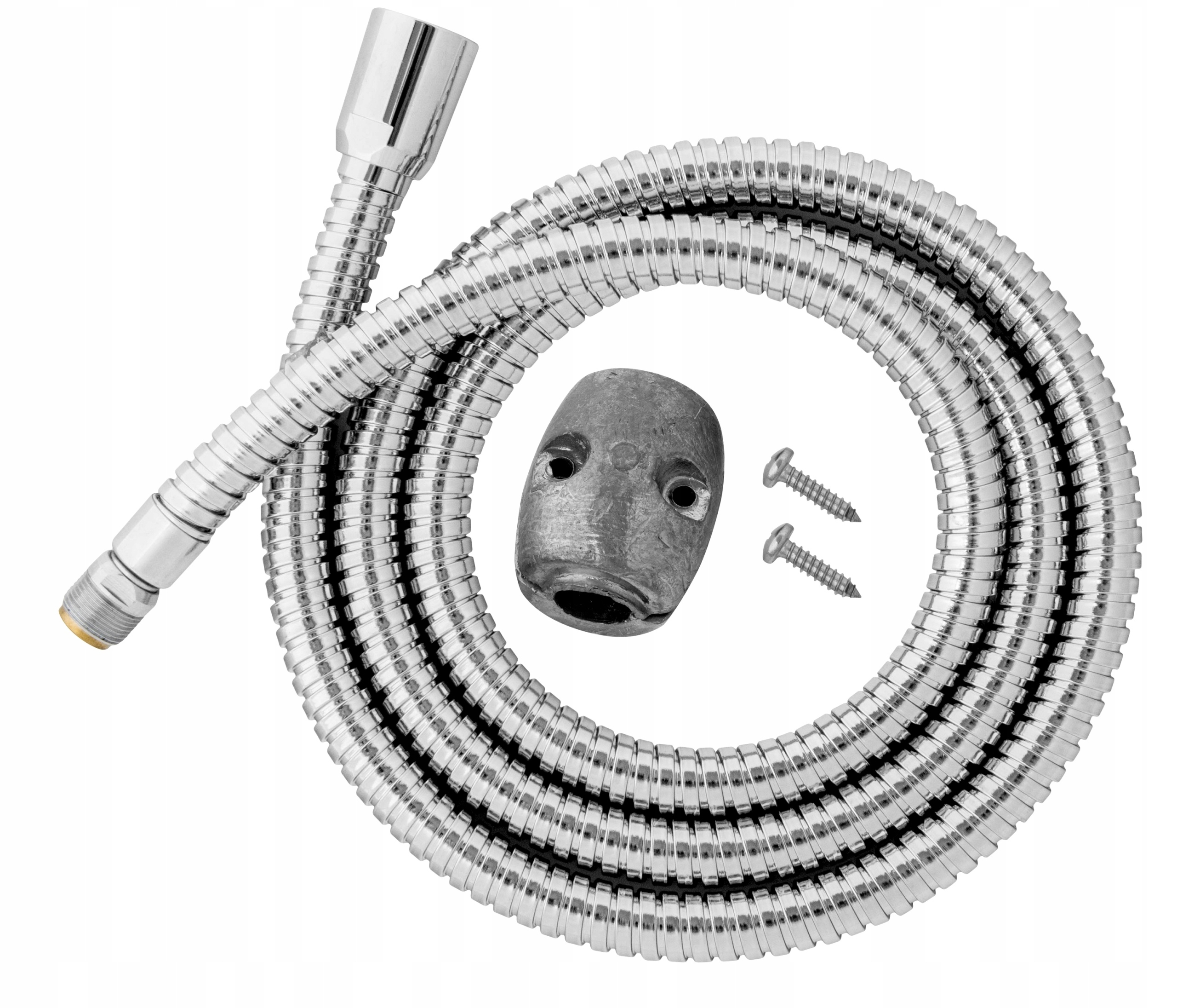 WĄŻ DO BATERII Z WYCIĄGANĄ WYLEWKĄ CHROM CIEŻAREK KOMPLET