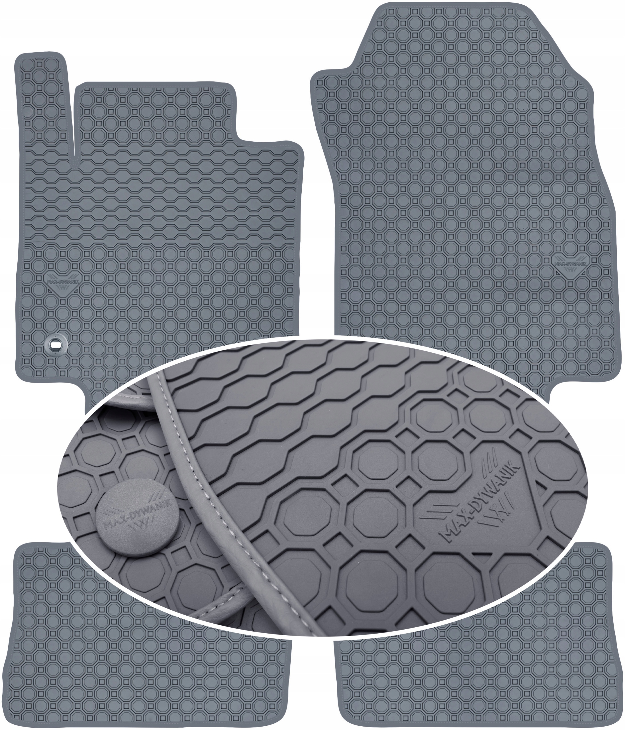 Toyota Rav4 V Manual 2019 Koberce Šedé