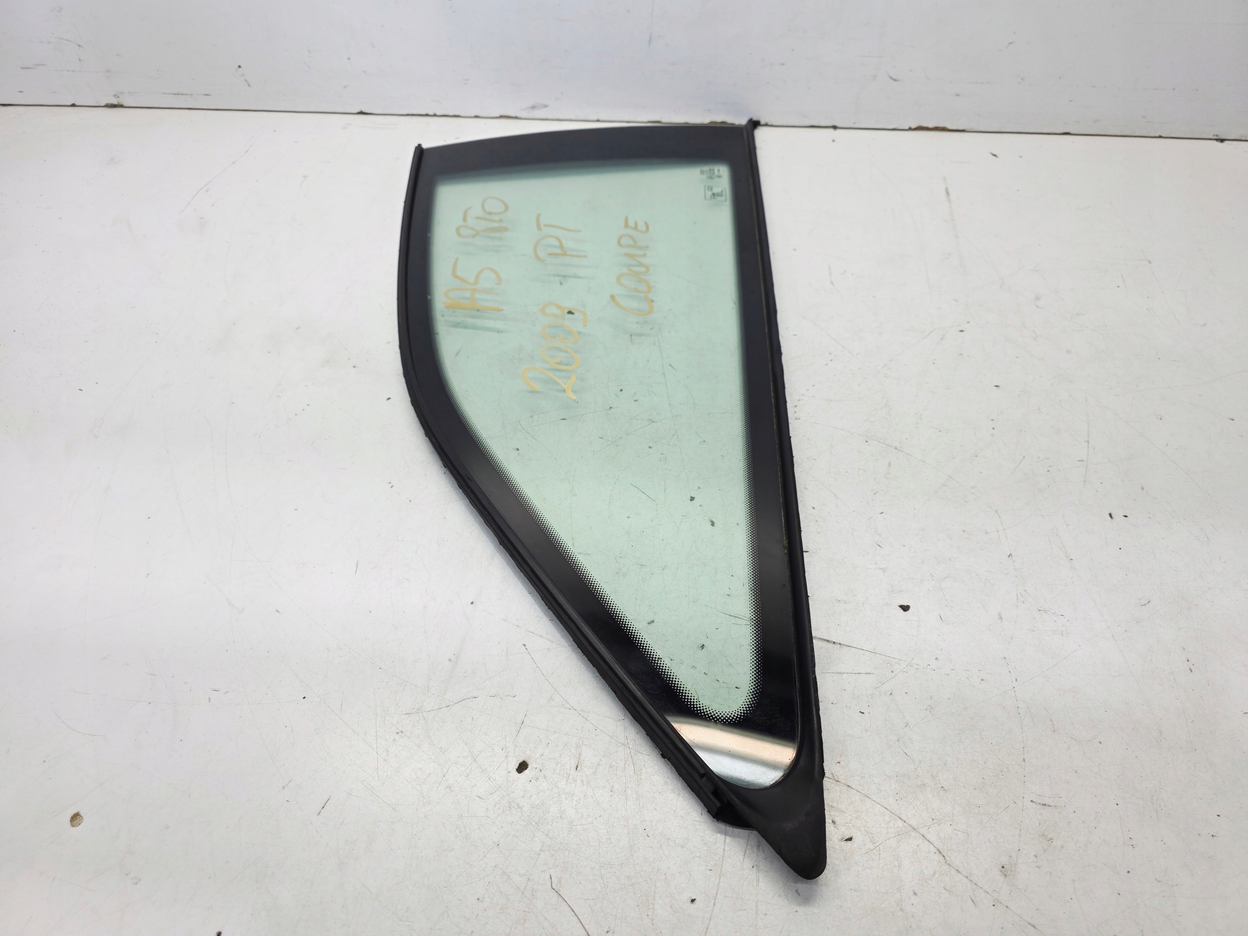 window bodywork right right rear part AUDI A5 8T COUPE 2009R