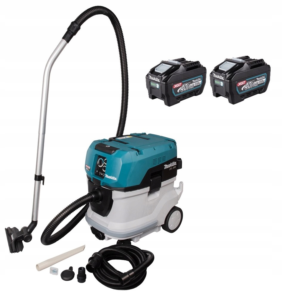 Makita Aku Odkurzacz Przemysłowy Xgt 80V Klasa M 2x5Ah BL4050 VC006GMZ