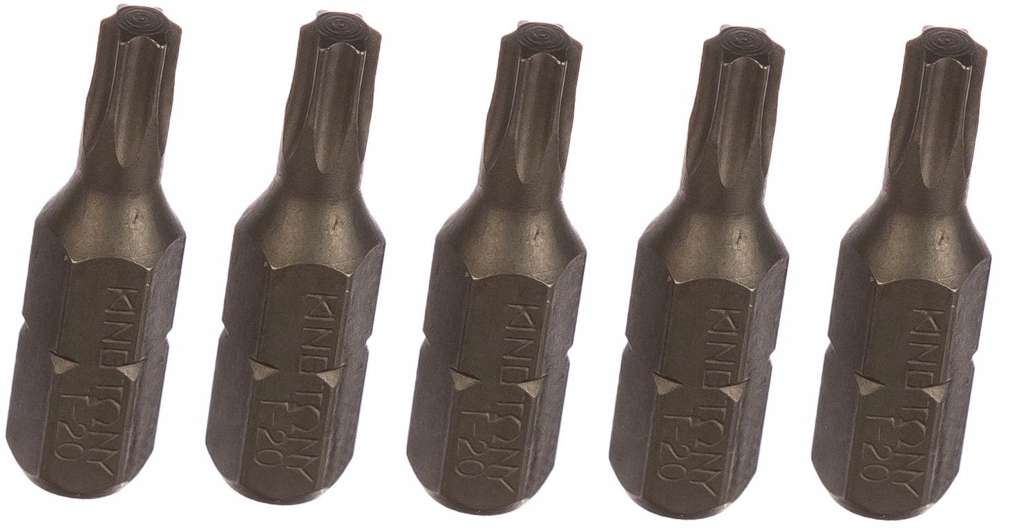 BIT 1/4 1/4" 6,4mm TORX T15 KING TONY 5 sztuk