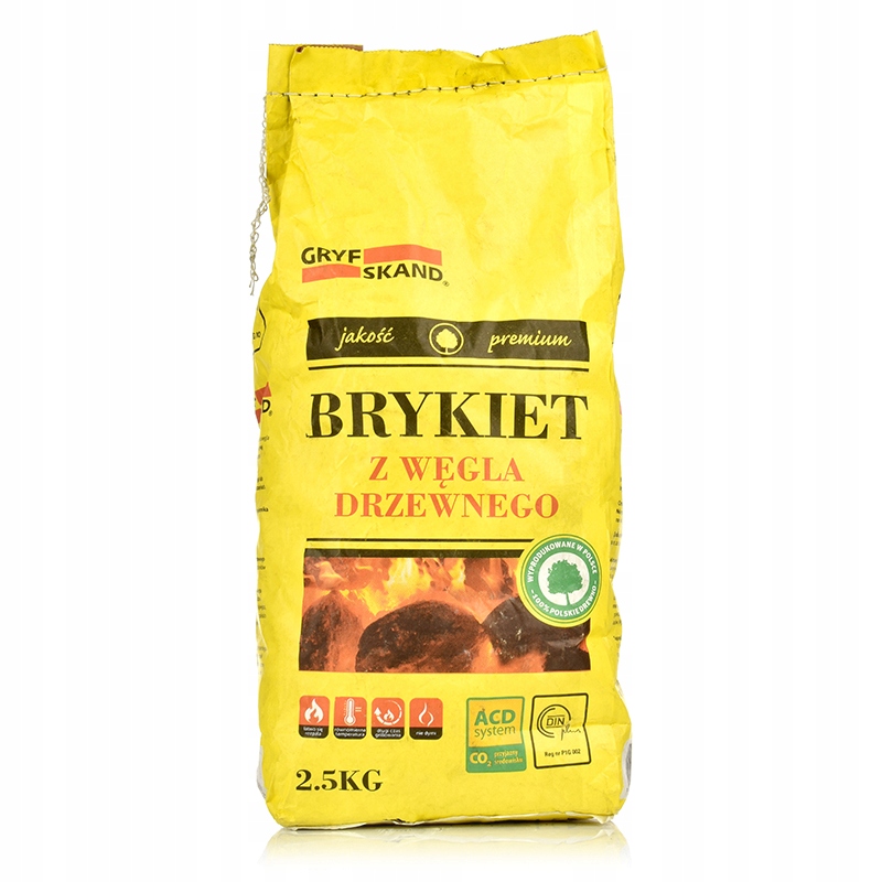 

Gryfskand brykiet drzewny 2,5 kg premium