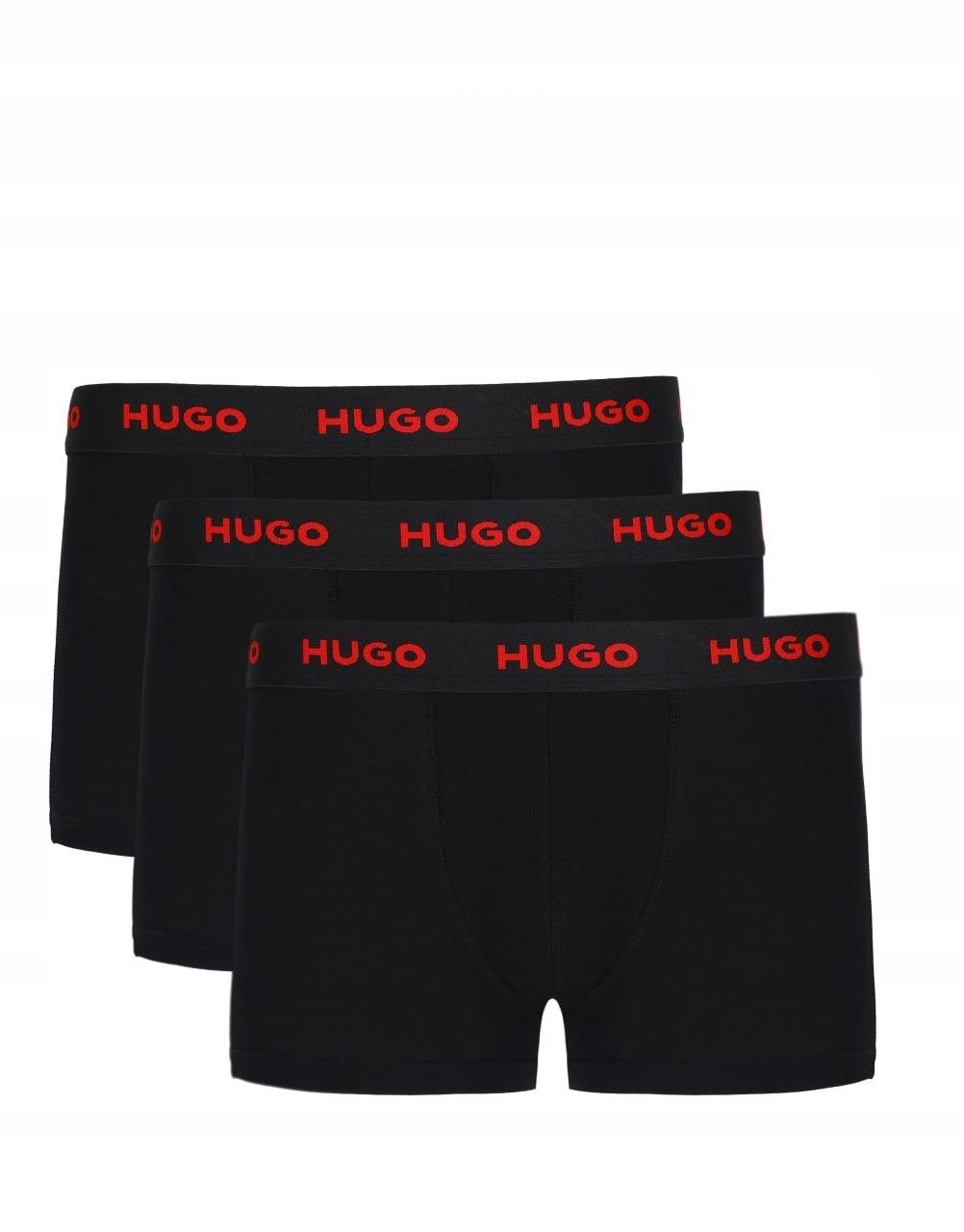 Hugo Boss Set Spodní Prádlo Boxerky 3 Pack Black/černé vel. M