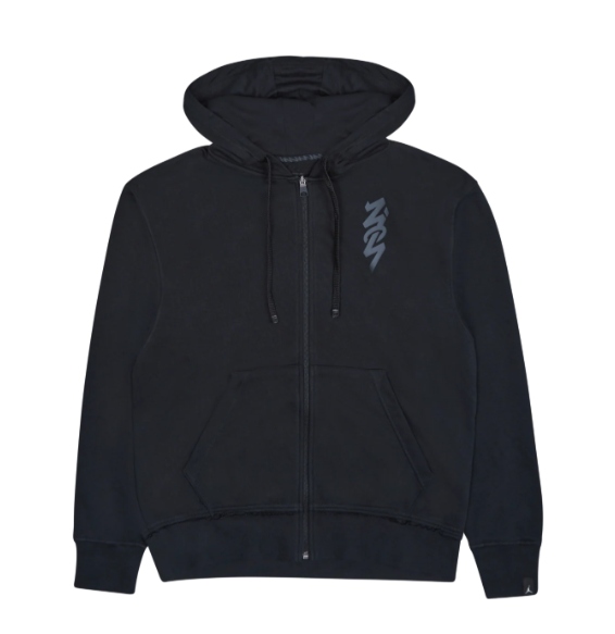 Dri Fit Jordan Černá Mikina S Kapucí A Logem Xs Opa