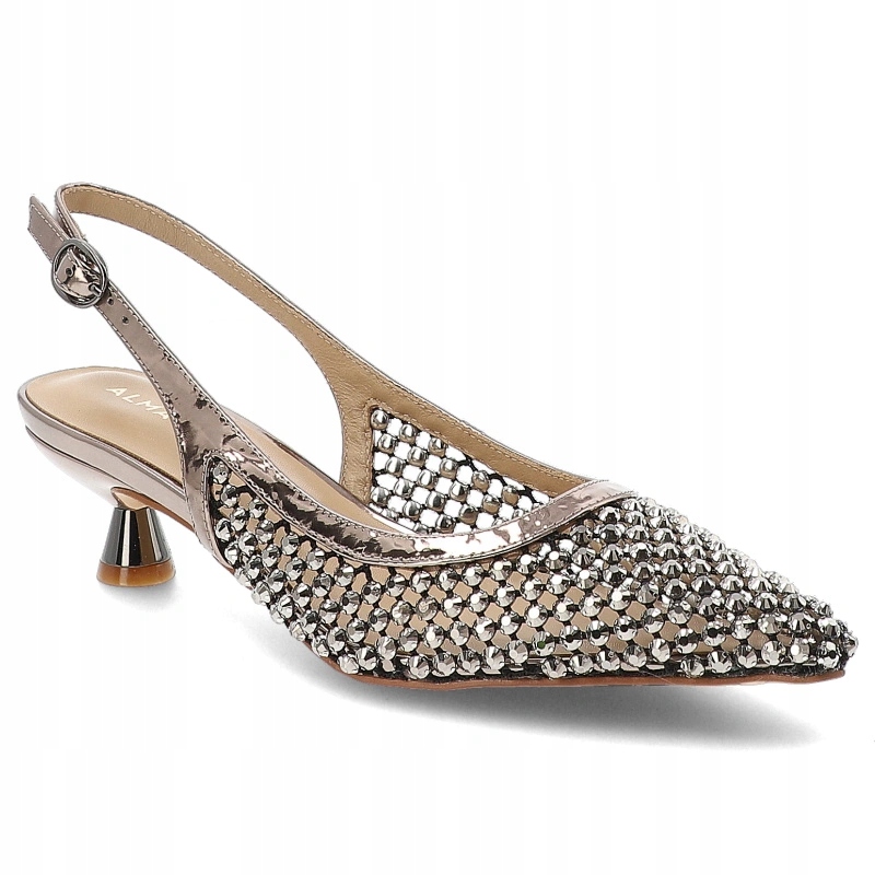 Dámské lodičky Alma En Pena V265203 Mirrow Pewter